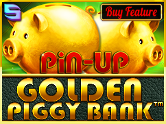 Pin-Up Golden Piggy Bank